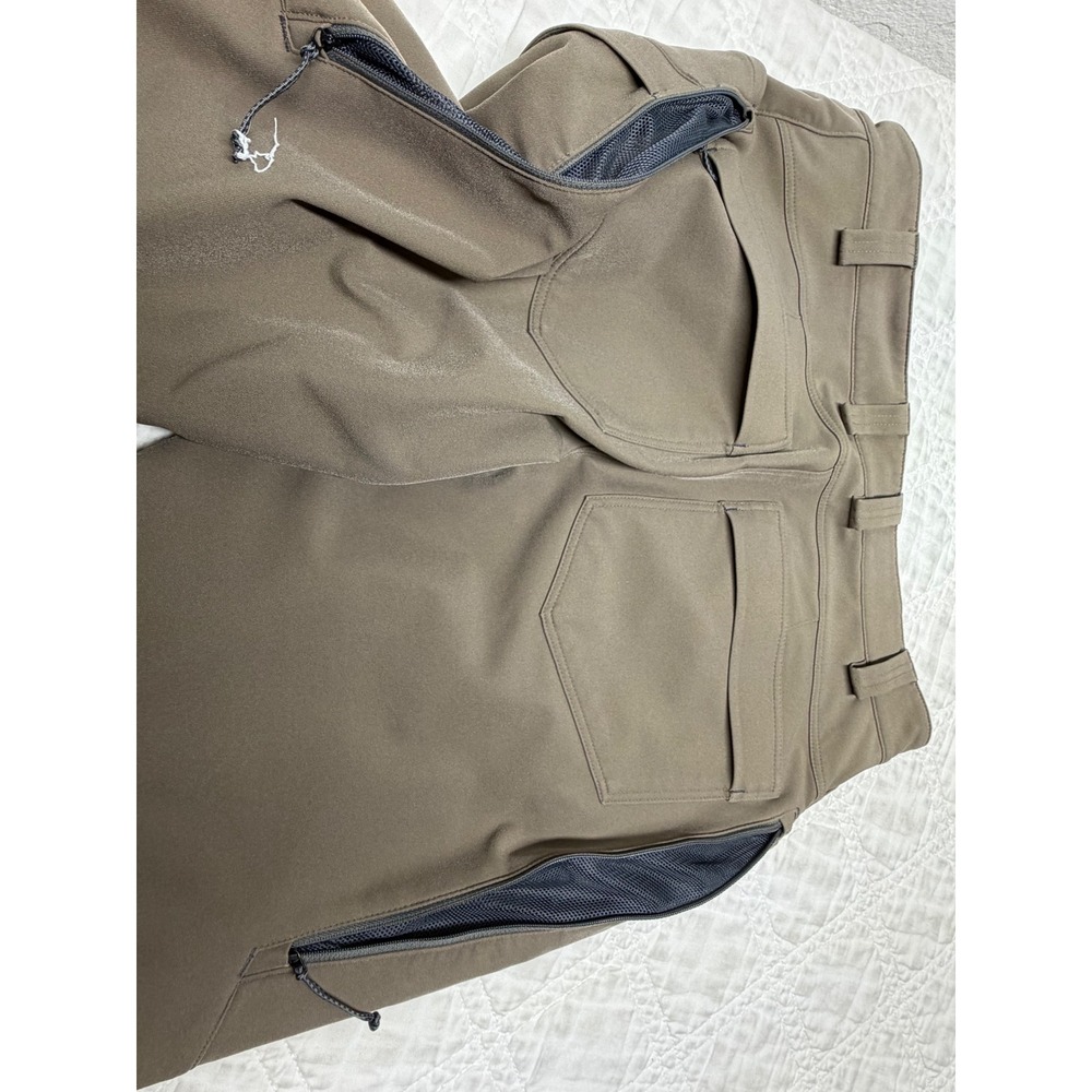 KUIU Attack Pants Mens 34S Brown Hunting Hiking Technical Primeflex DWR - Picture 3 of 12